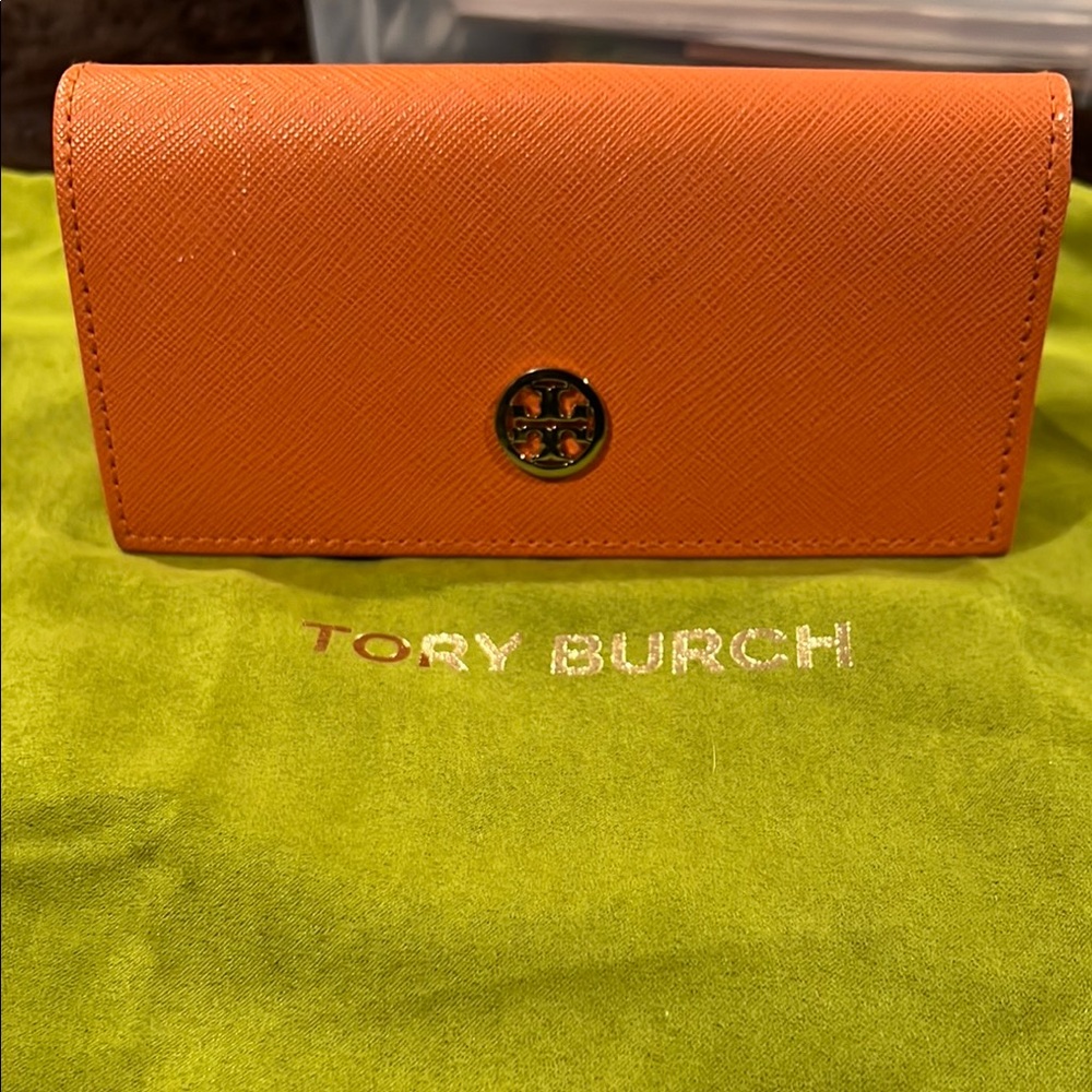 Tory Burch Orange Sunglasses Case